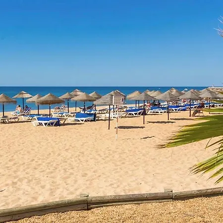 Green Sea Flat T1 Quarteira Beach Exterior foto