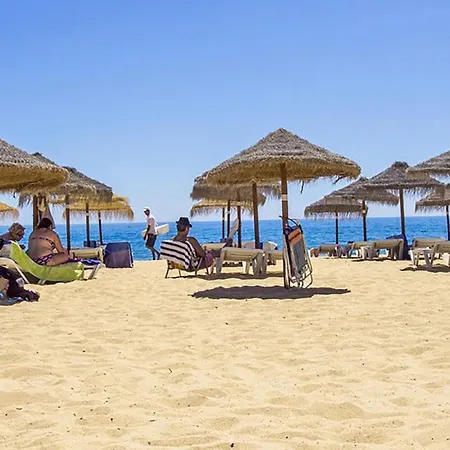 Green Sea Flat T1 Quarteira Beach Exterior foto